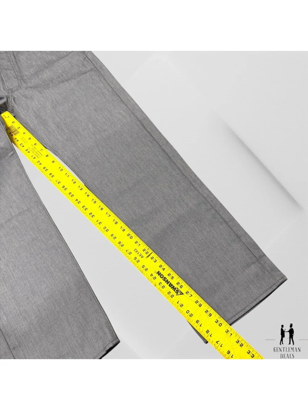 Levis 501 Shrink To Fit Button Fly Jeans Color Silver Gray Rigid 32 x 30 NWOT